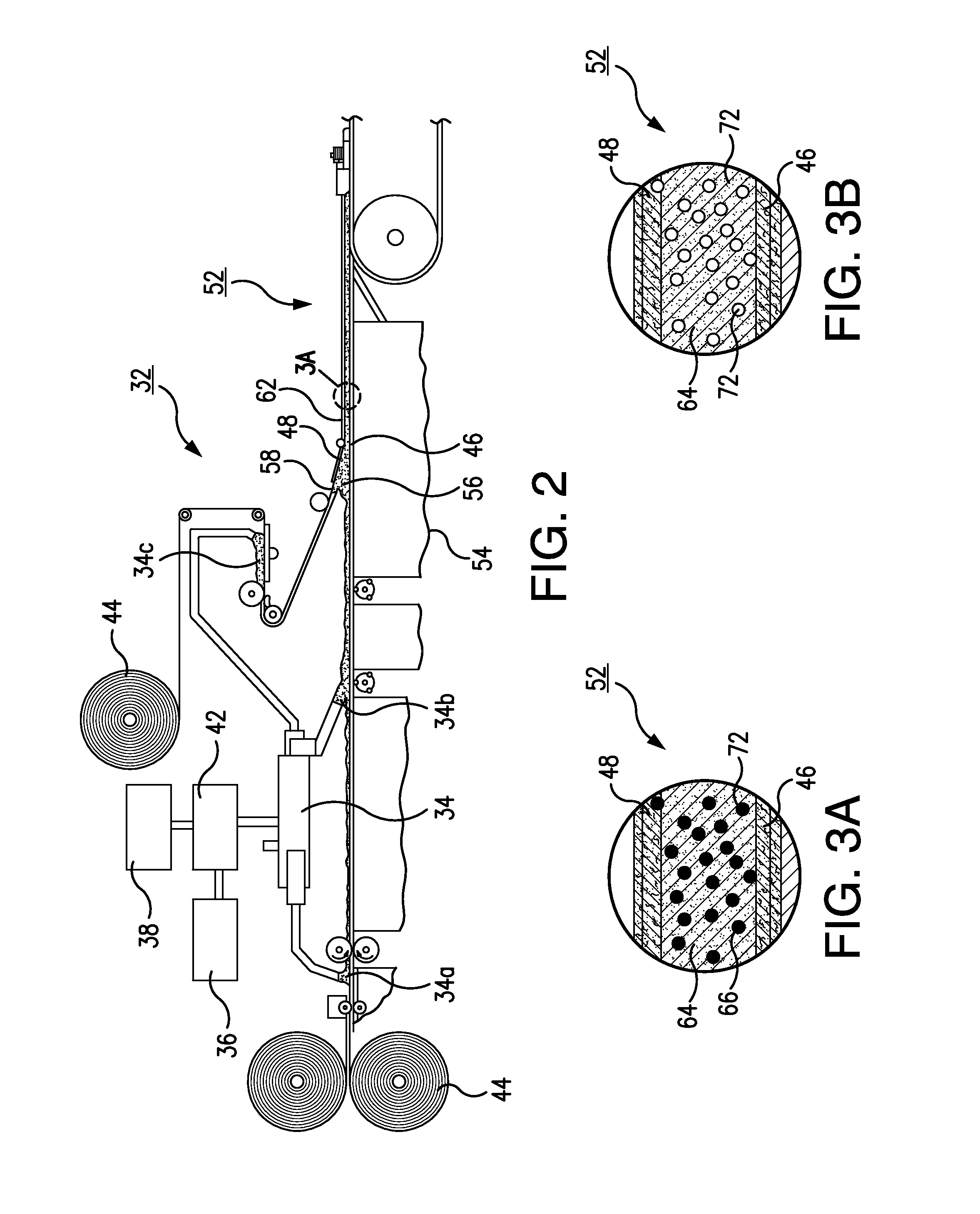 System and method for the production of gypsum board using starch pellets