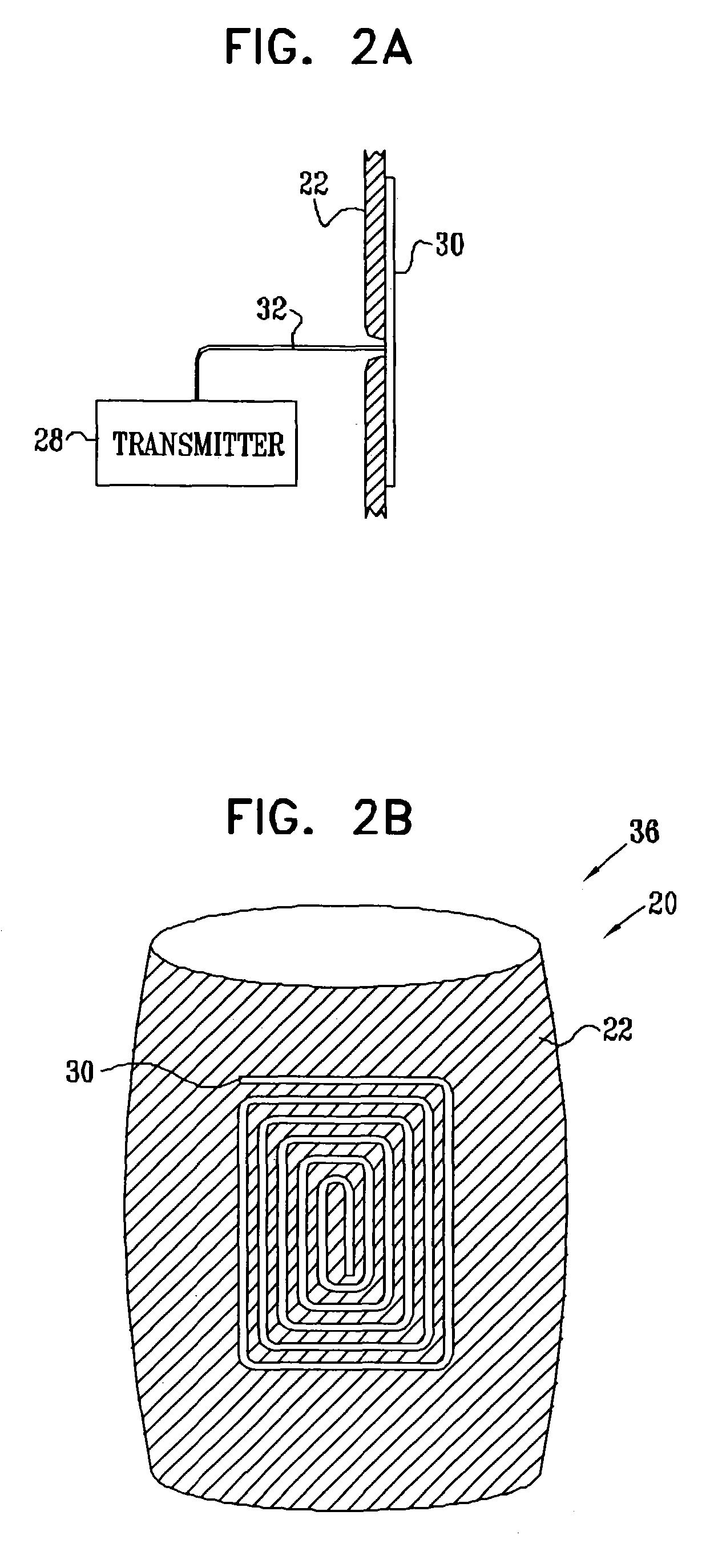 Encapsulated sensor with external antenna