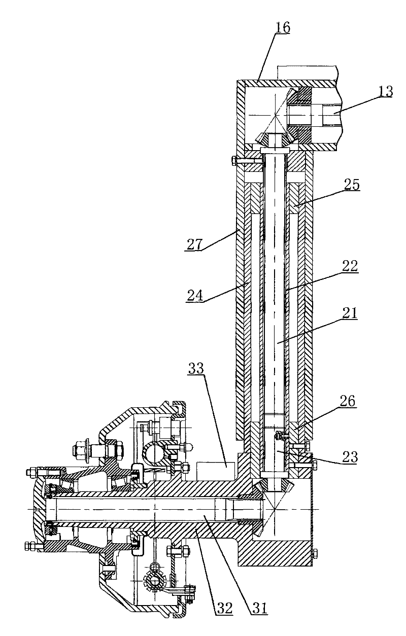 Vehicle drive axle with adjustable wheel track and ground clearance