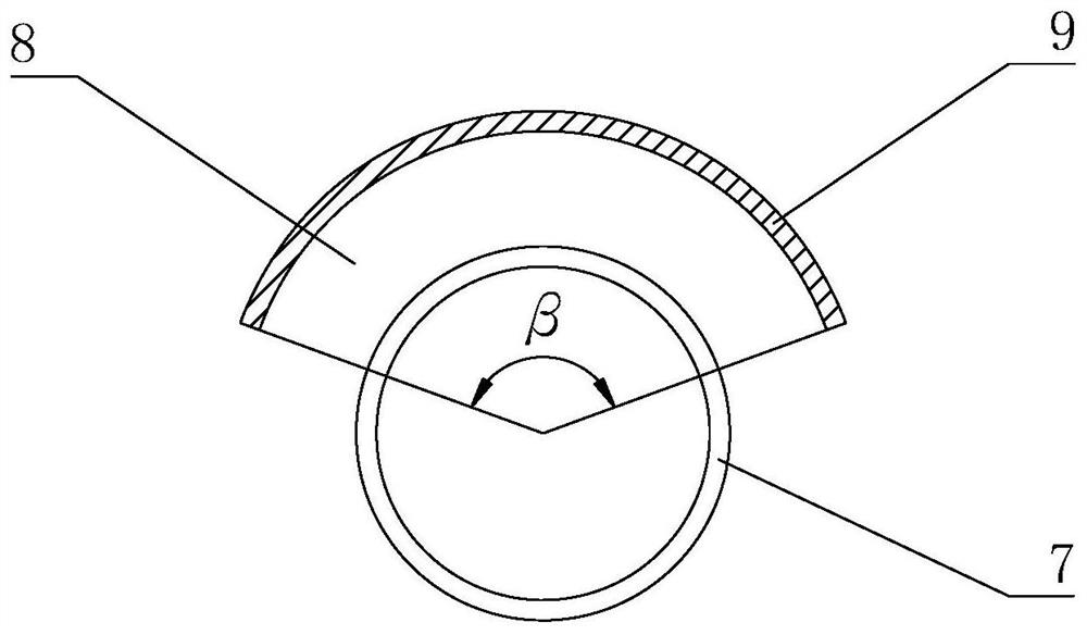 An oil storage tank oil inlet device