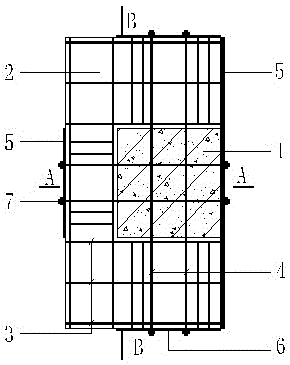 An underpinning method for two-sided or three-sided wrapped reinforced concrete columns