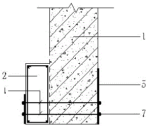 An underpinning method for two-sided or three-sided wrapped reinforced concrete columns
