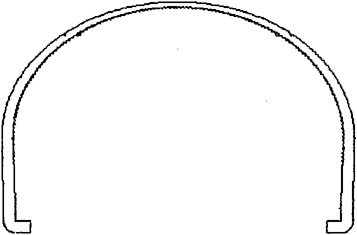 Light distribution method of profiled microprism LED (Light-Emitting Diode) fluorescent lamp tube