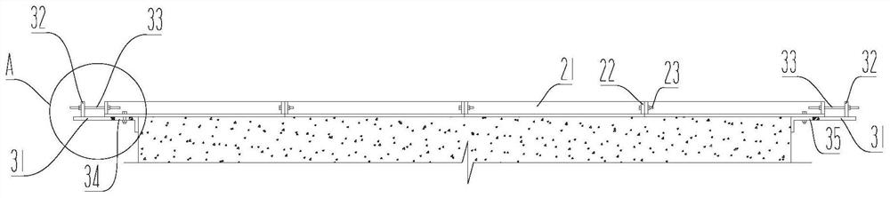 Pavement joint cutting device for highway bridge construction and joint cutting method thereof