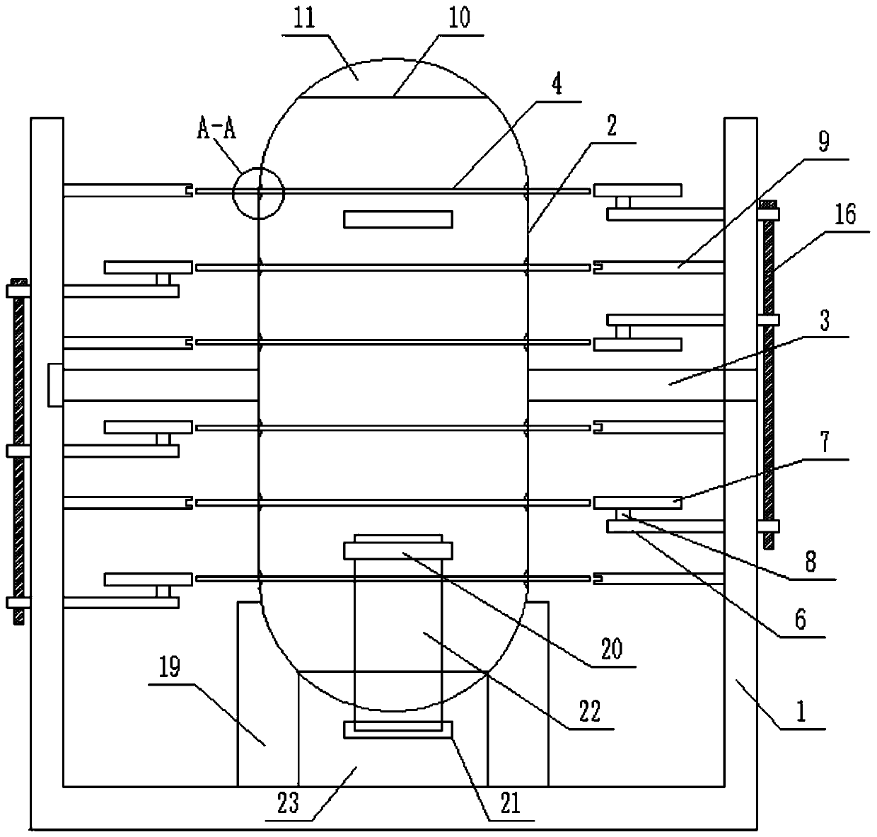 Multifunctional microbial feed fermentation equipment