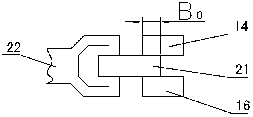 Numerical control forming method for automatically fed-in forge piece