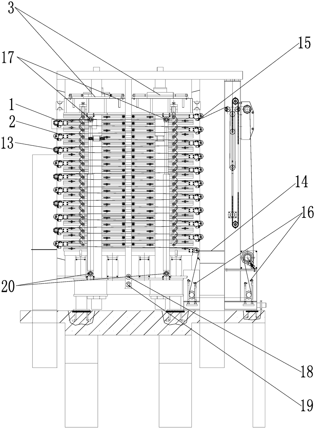 Intelligent equipment for desalting and drying calcium magnesium mud and method thereof