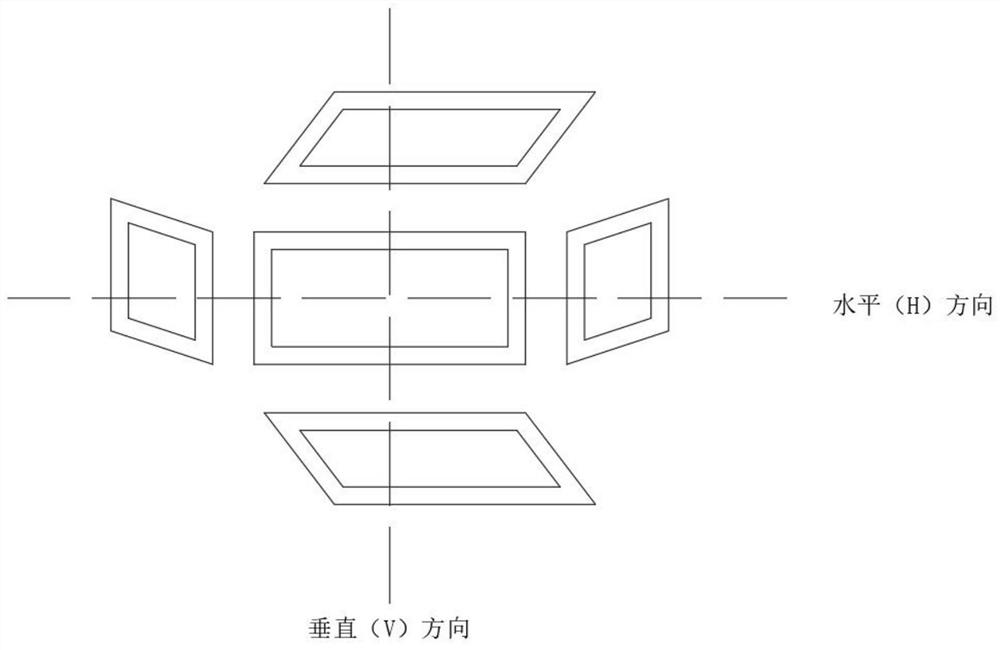 Integrated black equipment based on bidirectional reflection function layer compensation