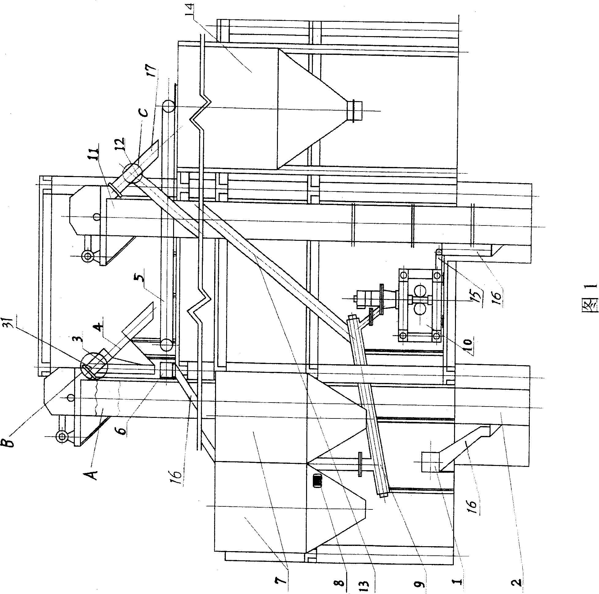 Comprehensive utilization technique and system for soft-burned dolomite fines