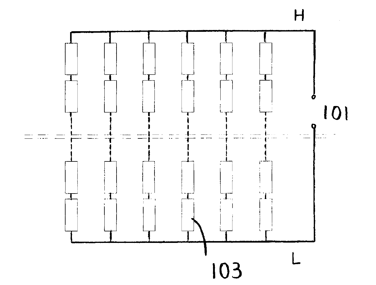 Implementation method for low voltage conductive heating floor heating system