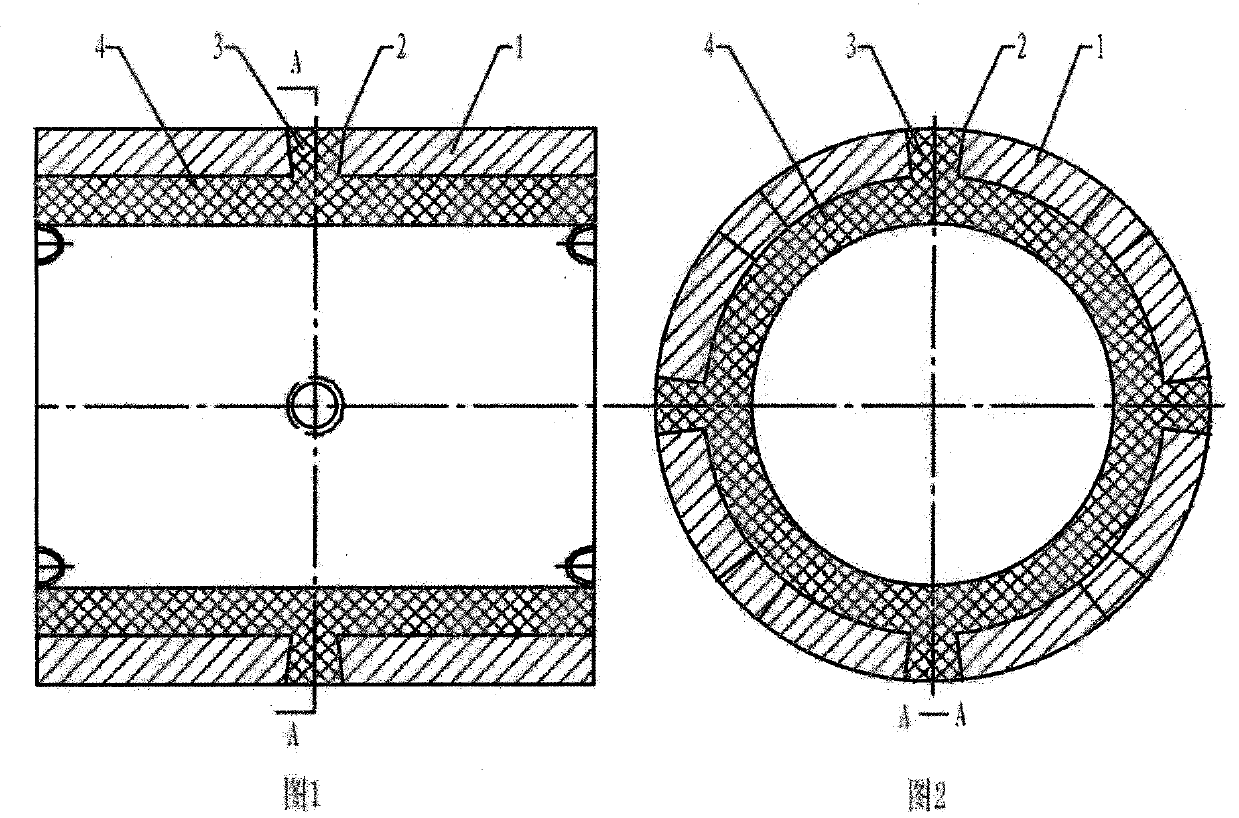 Method for manufacturing anti-negative pressure plastic-lined steel pipeline