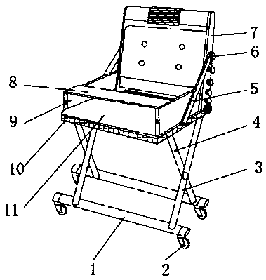 Novel multifunctional assembling chair for children