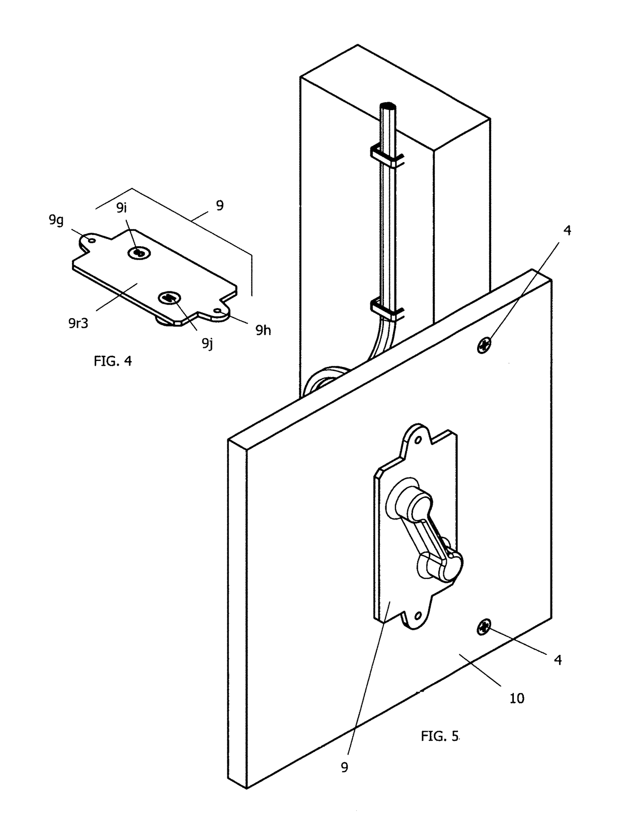 Efficient installation electrical hardware system and method of use
