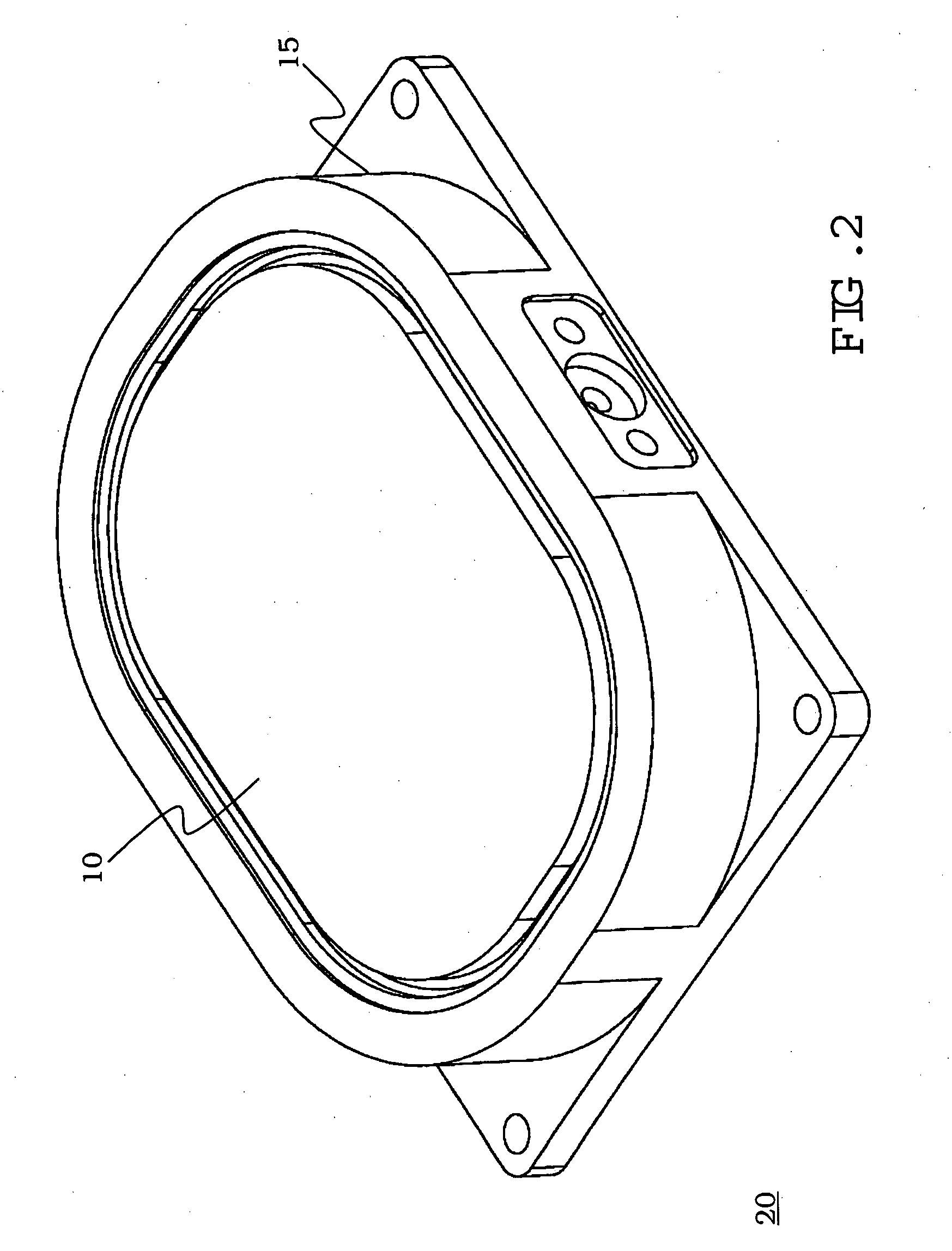 Hermetic lid seal by metal pressing for fiber optic module