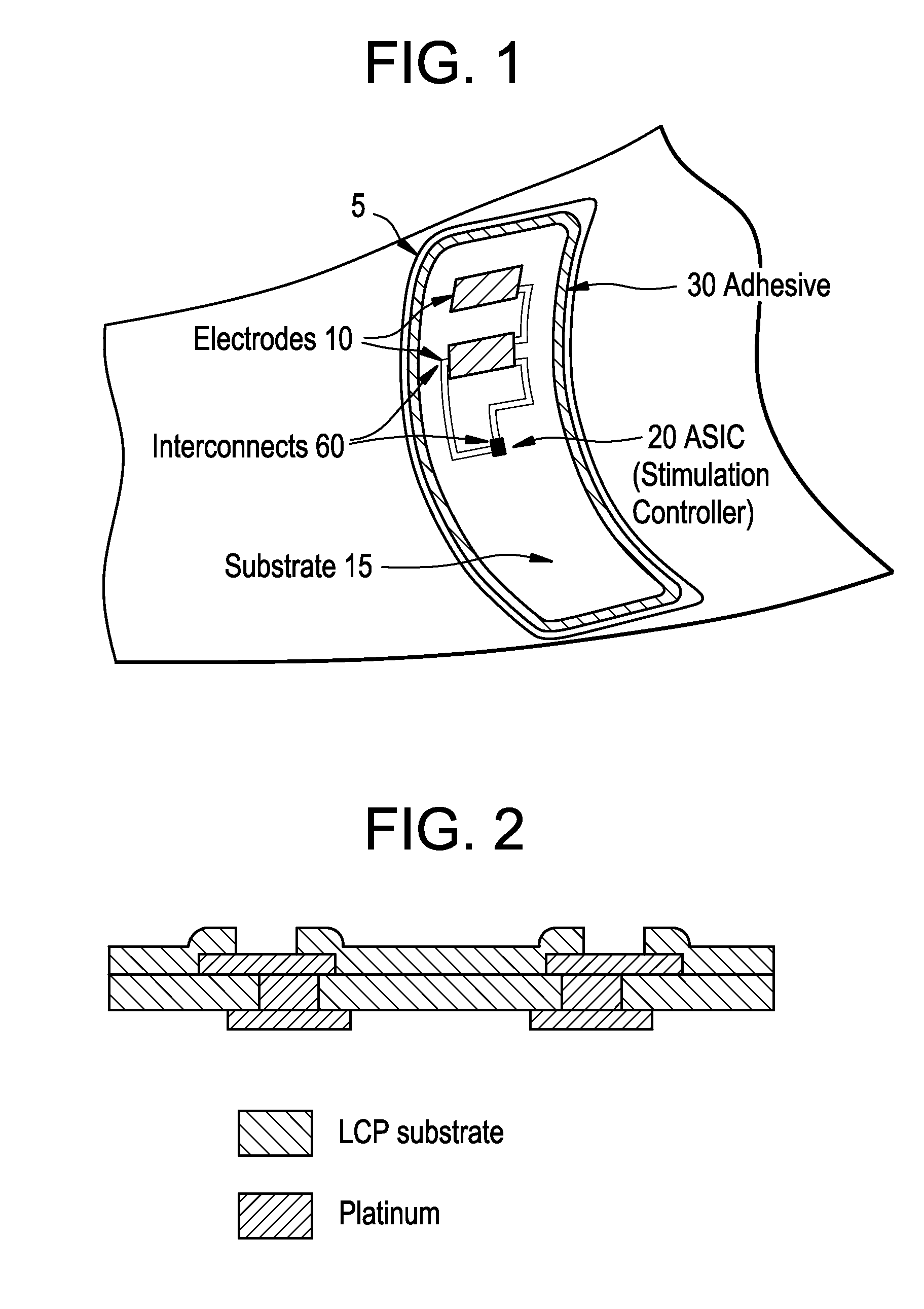 Integrated surface stimulation device for pain management and wound therapy