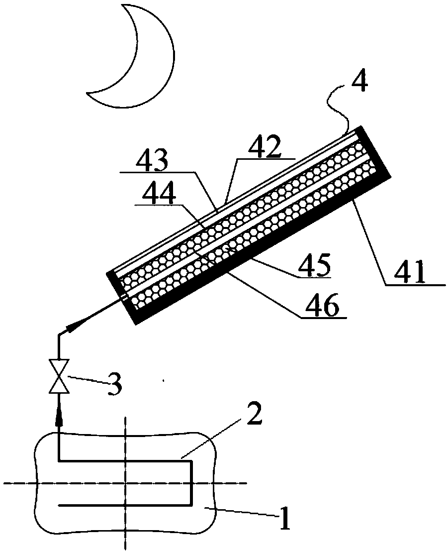 Solar air conditioning pillow