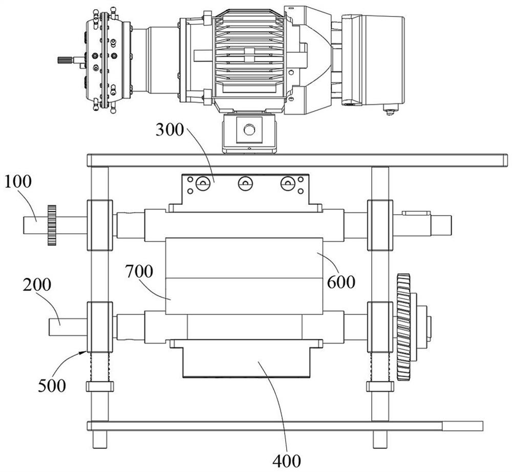 Hot stamping machine and working method thereof