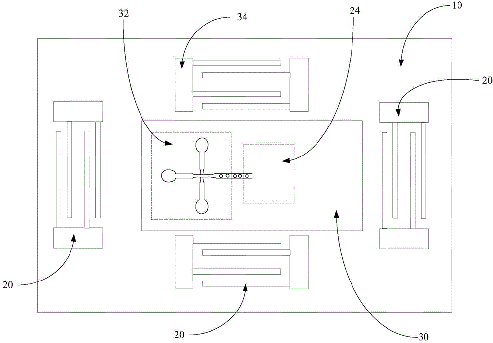 Gene introduction chip and gene introduction method