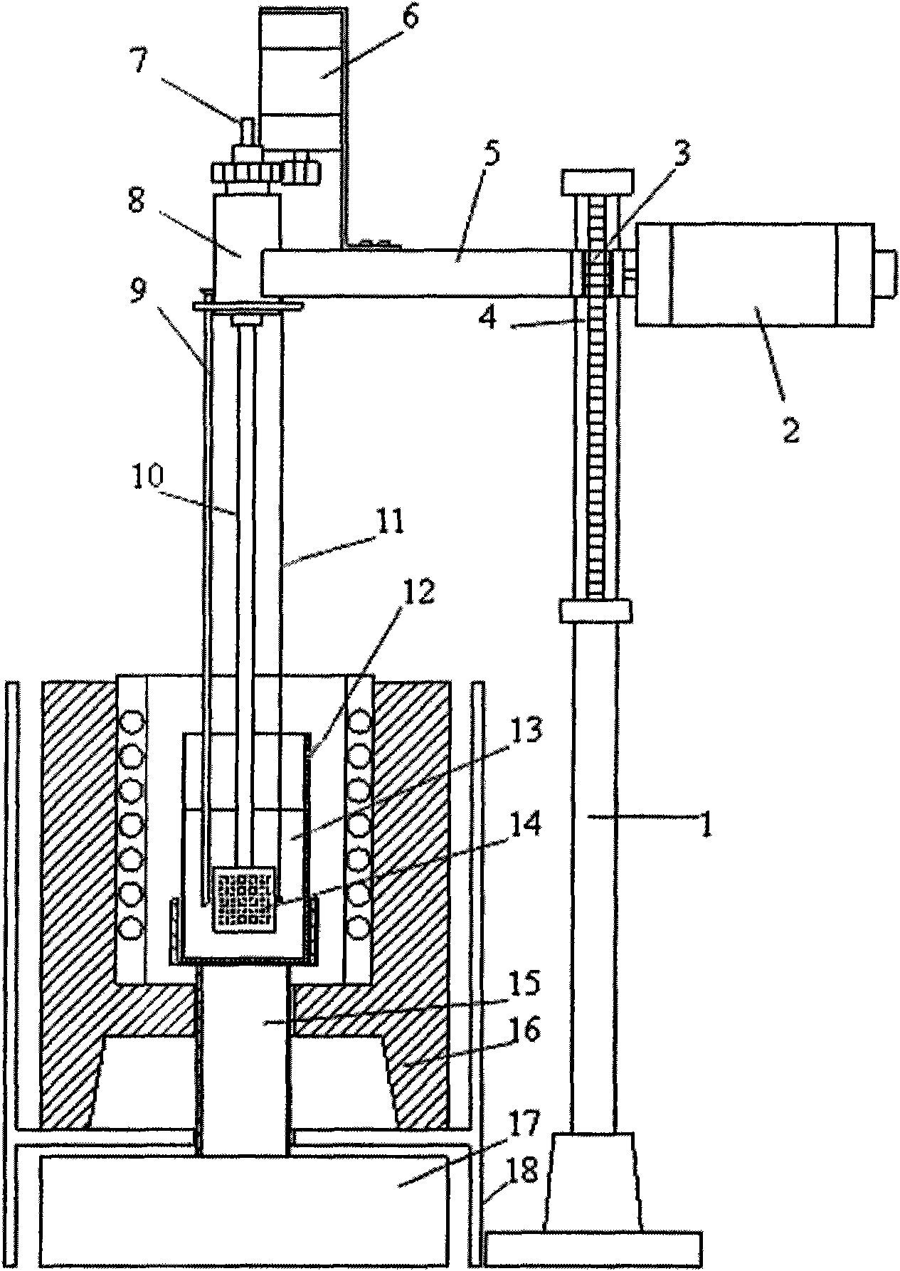 Preparation method and device of semi-solid slurry