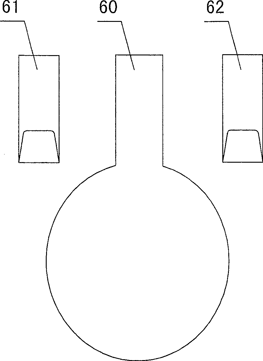 Table tennis bat handle adhering machine and its control method