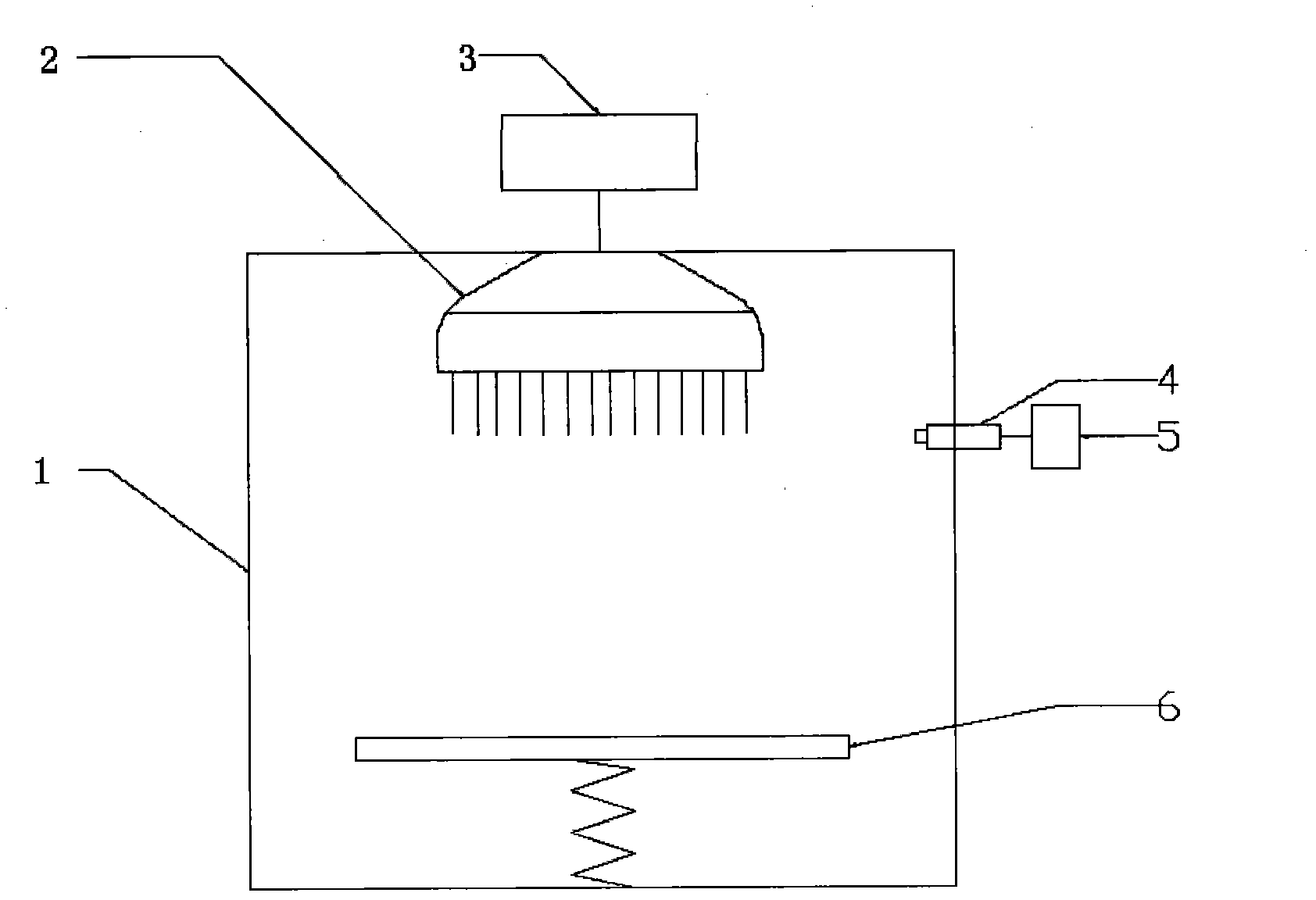Cooling and heating device for cooked food