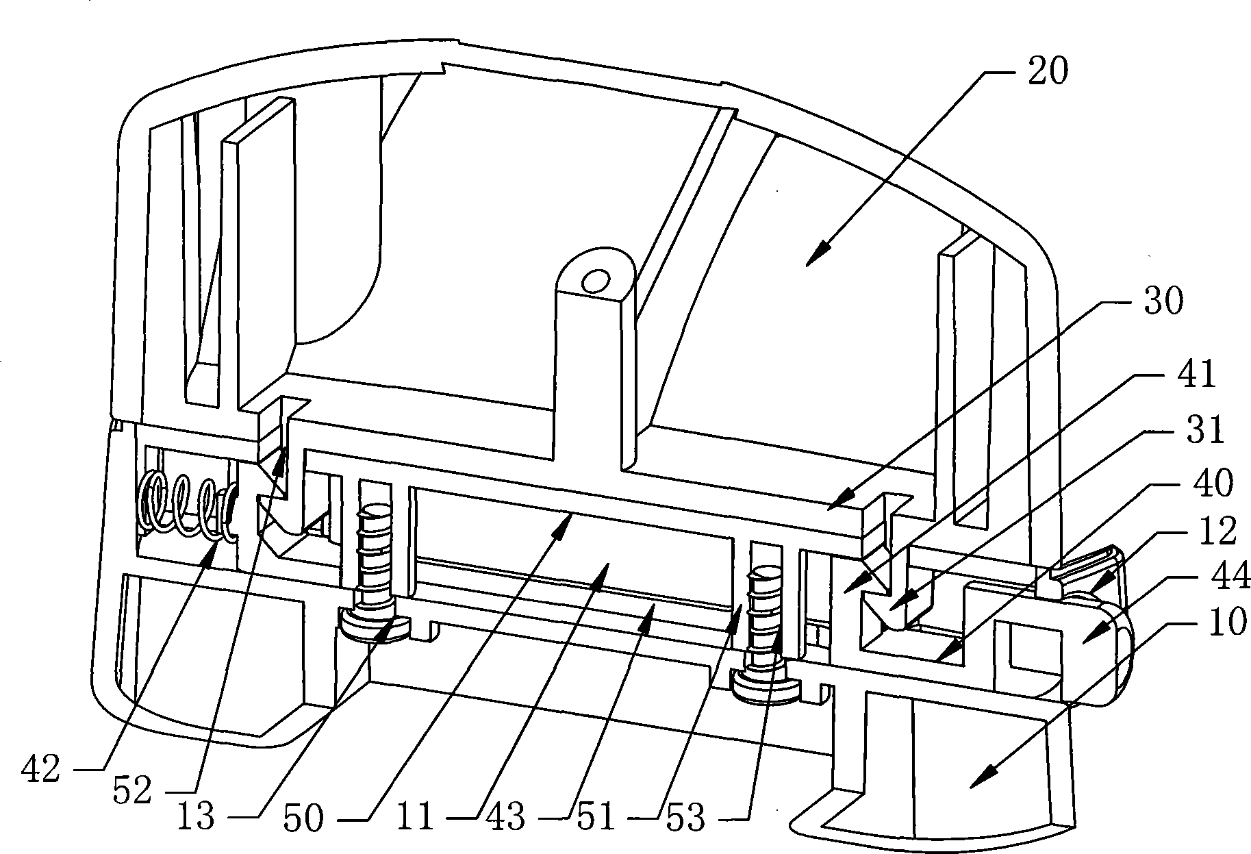 Shortener locking mechanism