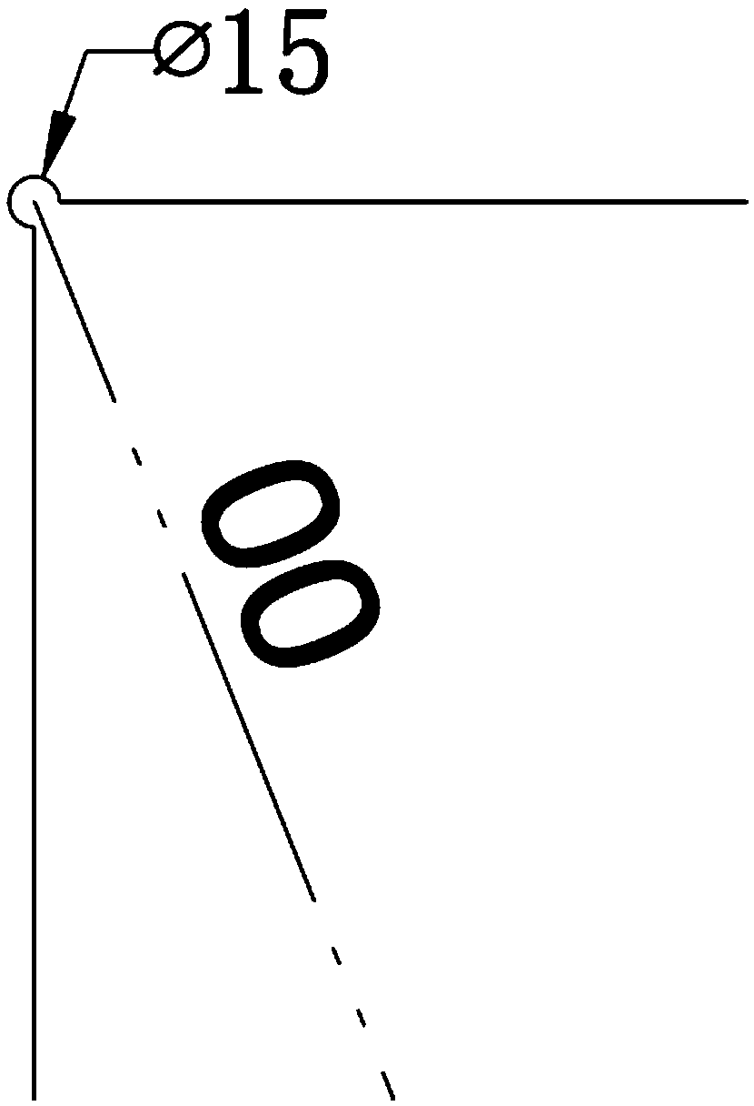 A method for preventing and arresting cracking at right-angled corners of openings in enclosures of ship metal structures