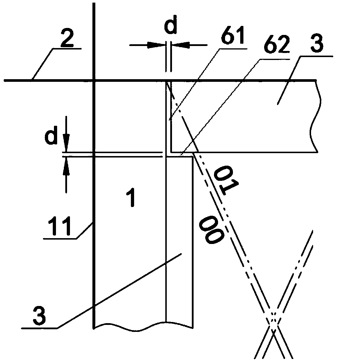 A method for preventing and arresting cracking at right-angled corners of openings in enclosures of ship metal structures