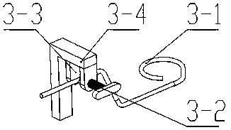 Garbage collection and disposal device for sea surface garbage concentration area