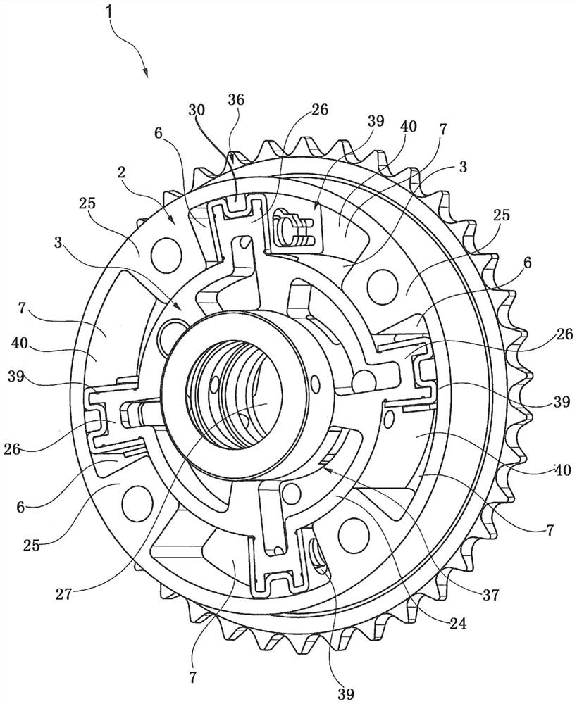 hydraulic camshaft adjuster