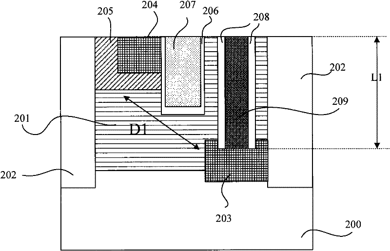 Lateral double-diffused metal-oxide semiconductor field effect transistor and manufacturing method thereof