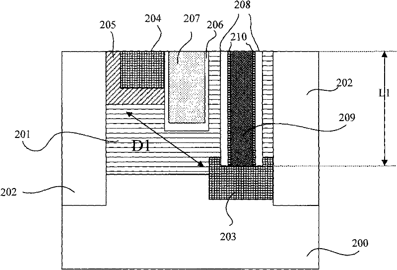 Lateral double-diffused metal-oxide semiconductor field effect transistor and manufacturing method thereof