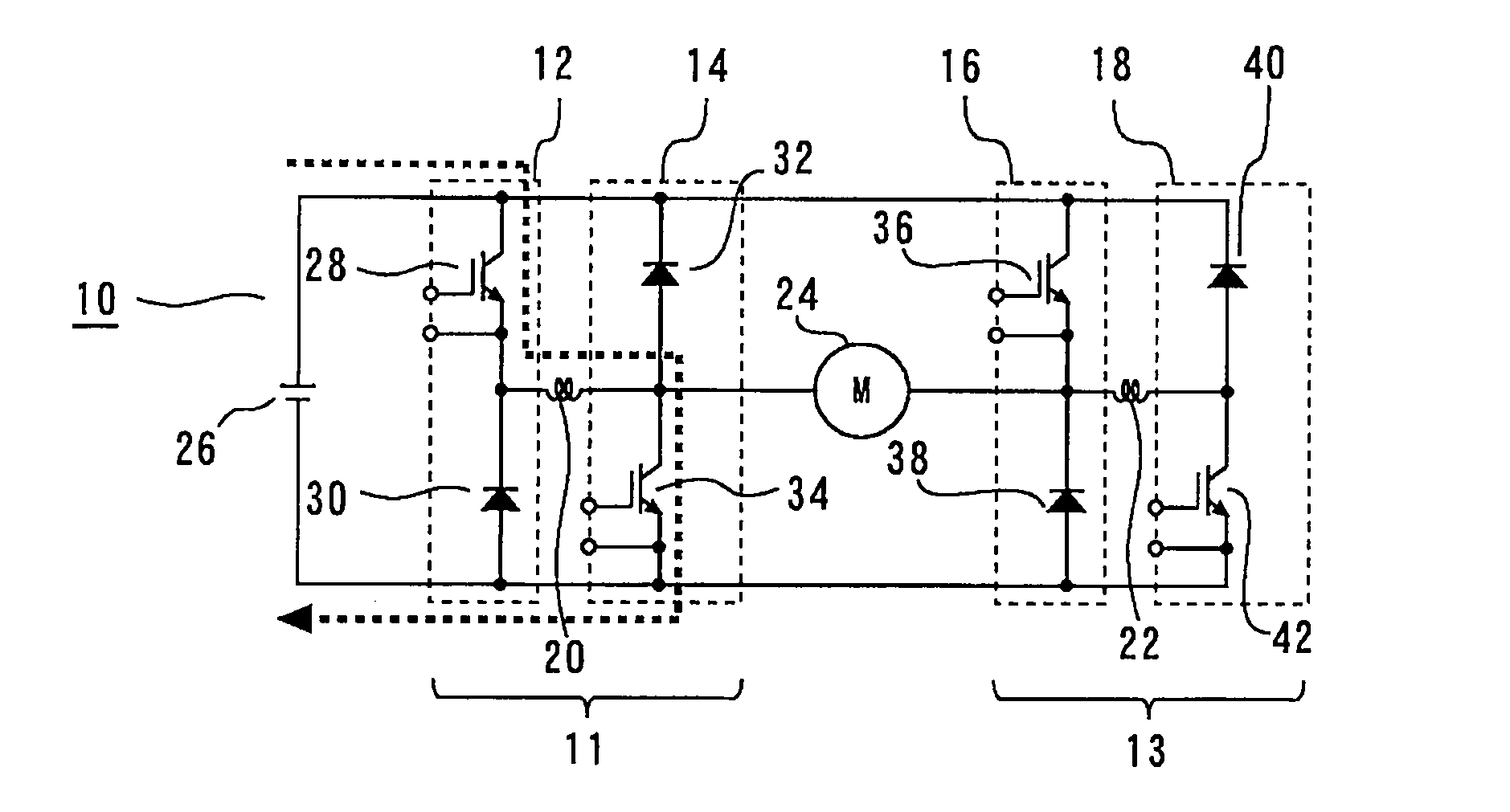 Semiconductor switching device