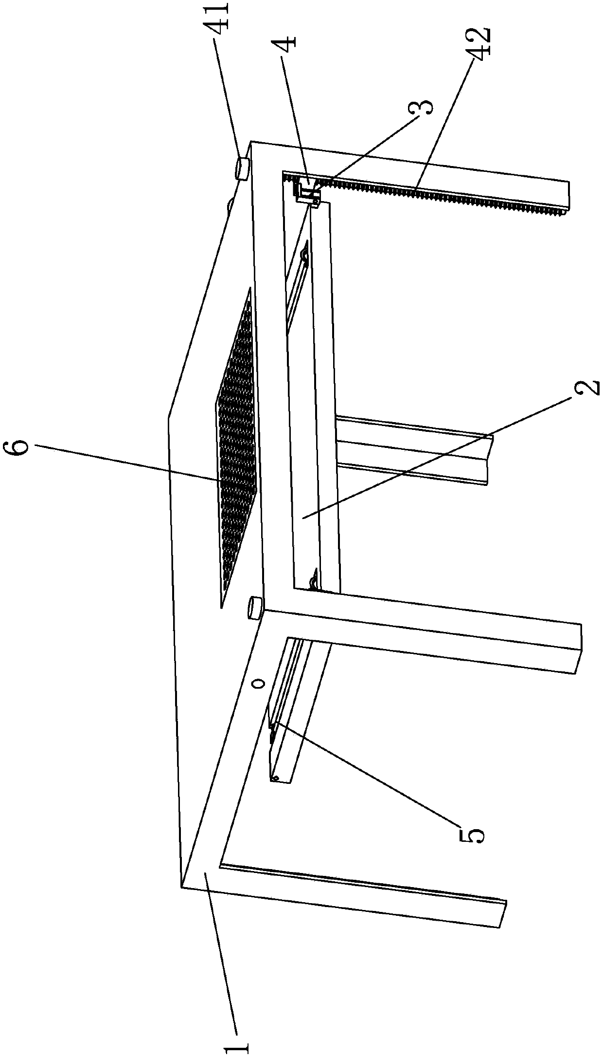 Novel office table convenient to use