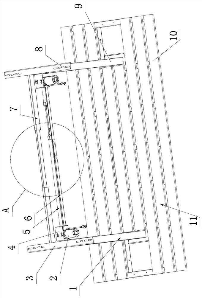 Suspension type storage rack and mounting method thereof