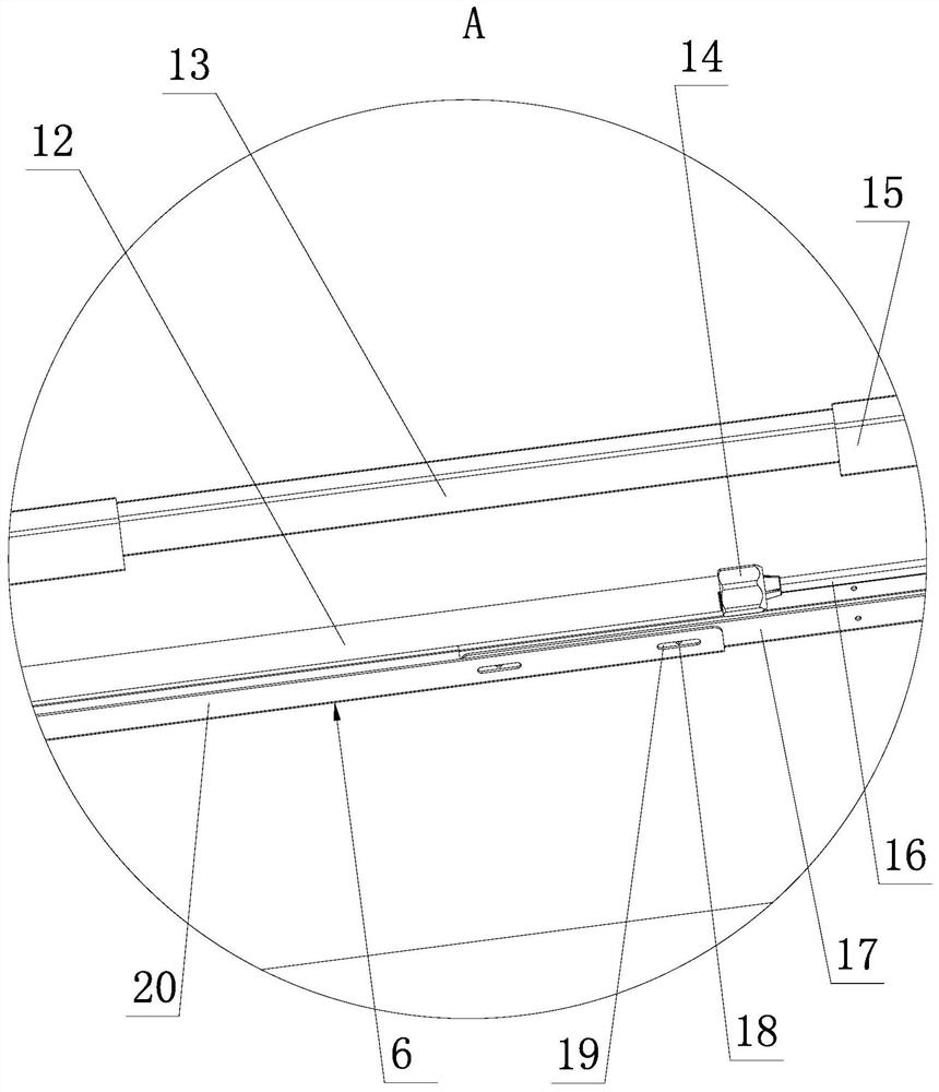 Suspension type storage rack and mounting method thereof