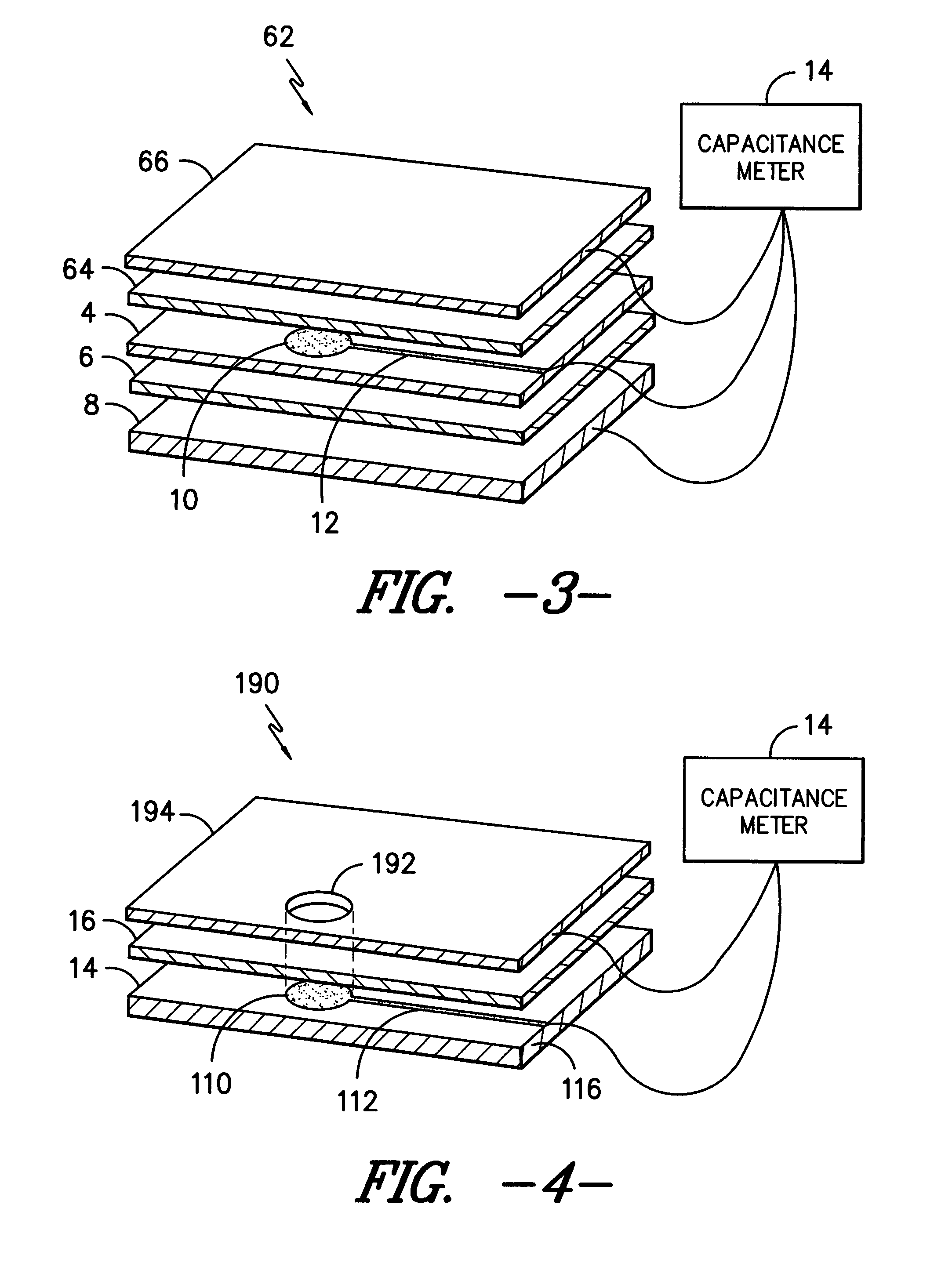 Printed capacitive sensor