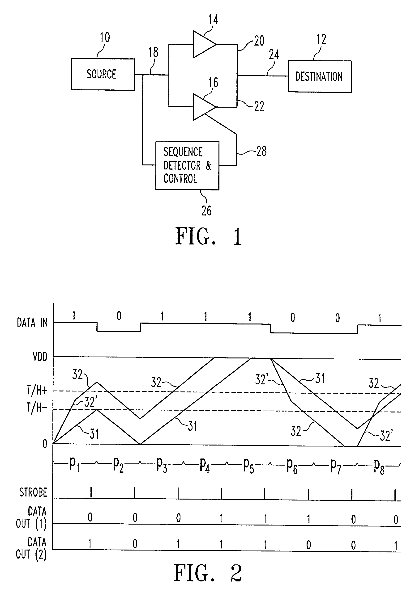 Method and apparatus for selectively providing data pre-emphasis based upon data content history
