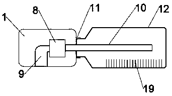 Stoma and surrounding skin cleaning device