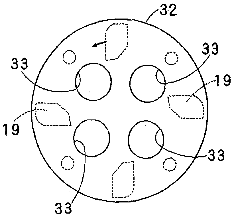 Intermittent media disperser