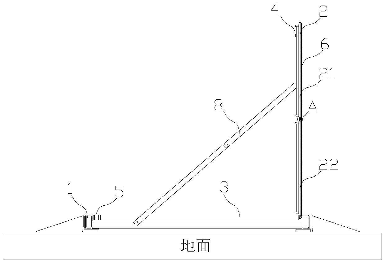 A high water level water retaining device