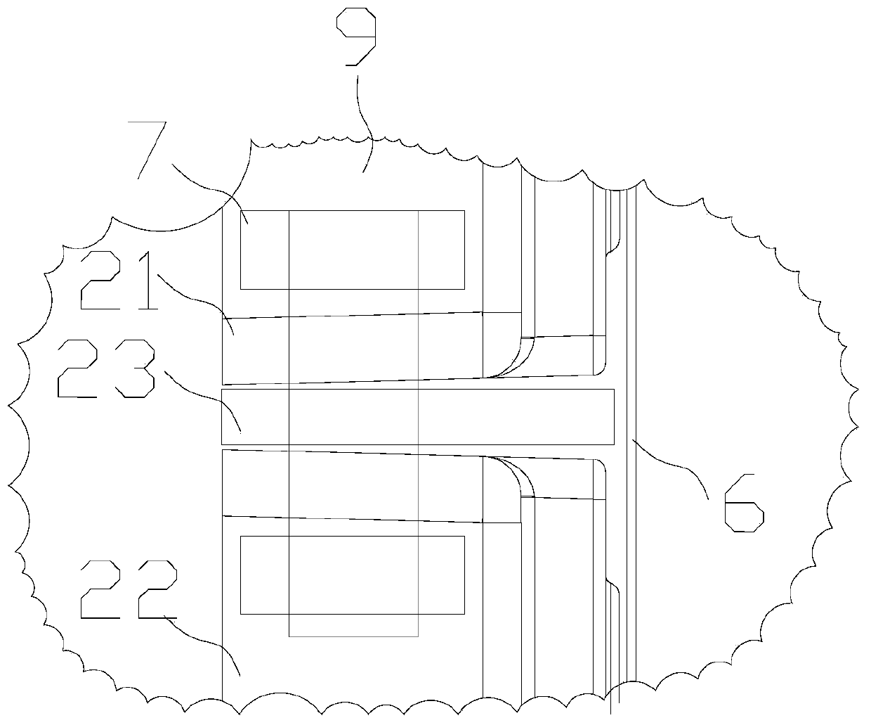 A high water level water retaining device