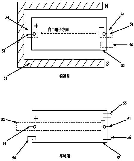 A treatment system for removing detergent in domestic wastewater