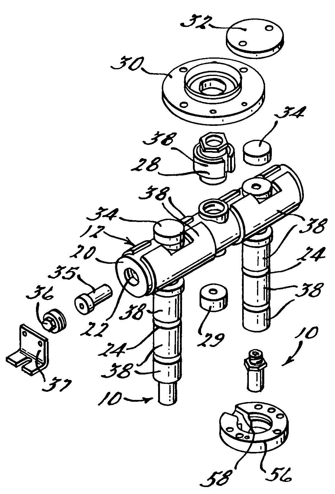 Injection molding drop tip