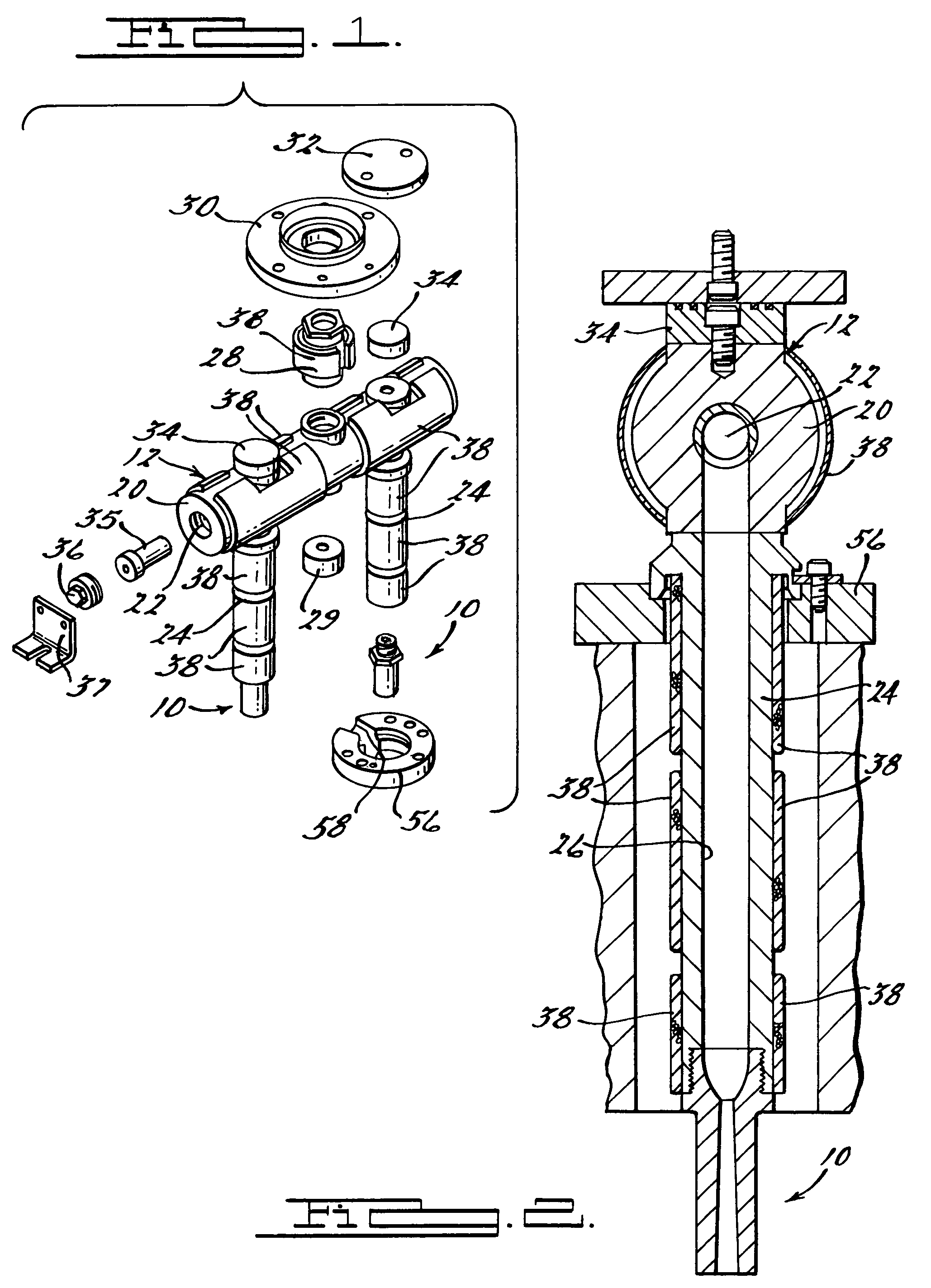 Injection molding drop tip