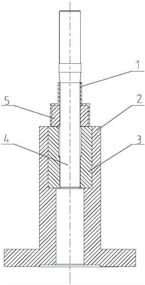 Diameter-expanding device for shape memory alloy reducing tube joint