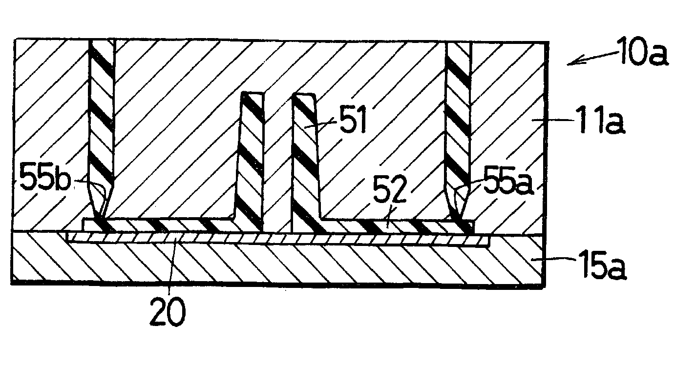 Composite of metal and resin, and method for manufacturing same