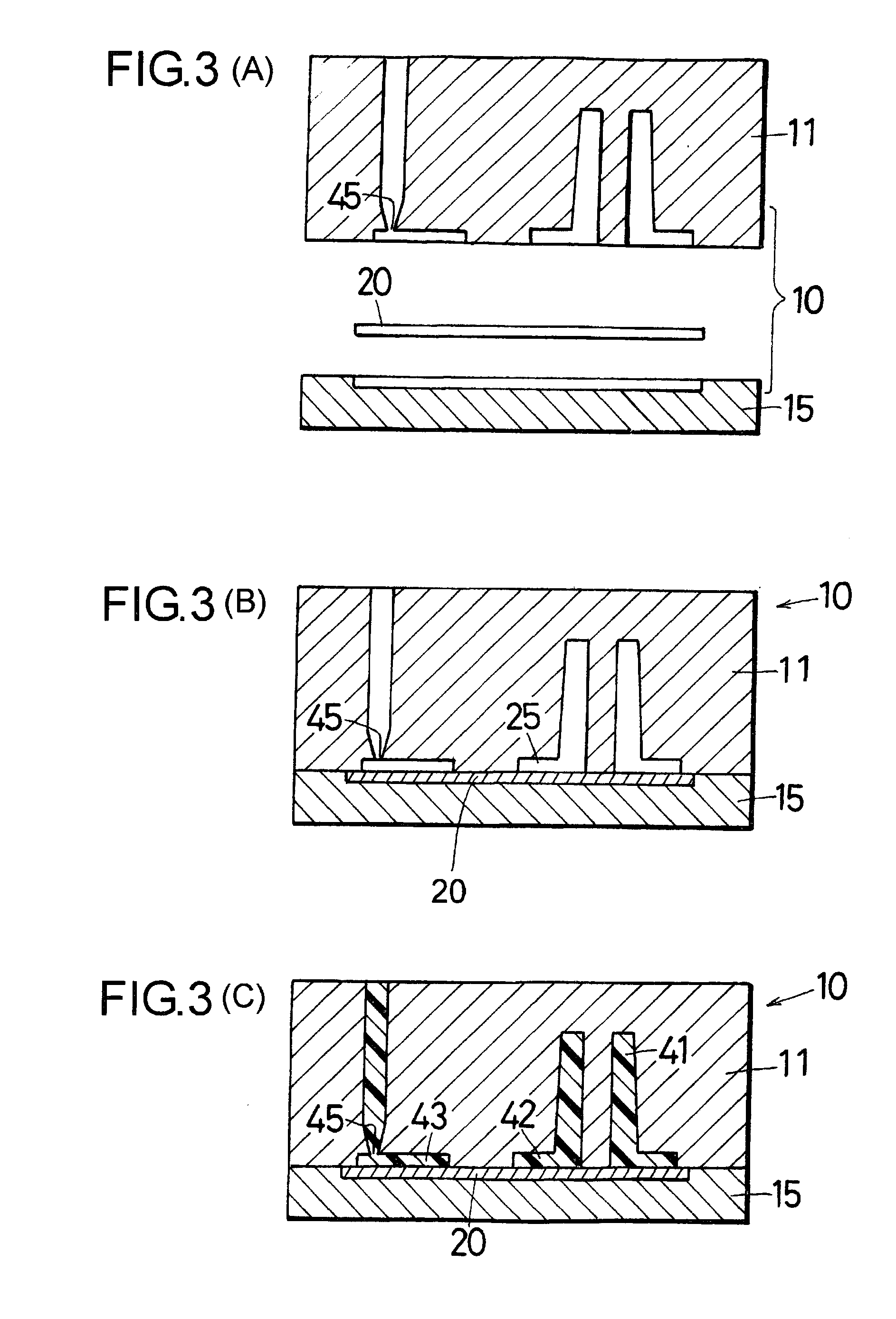 Composite of metal and resin, and method for manufacturing same