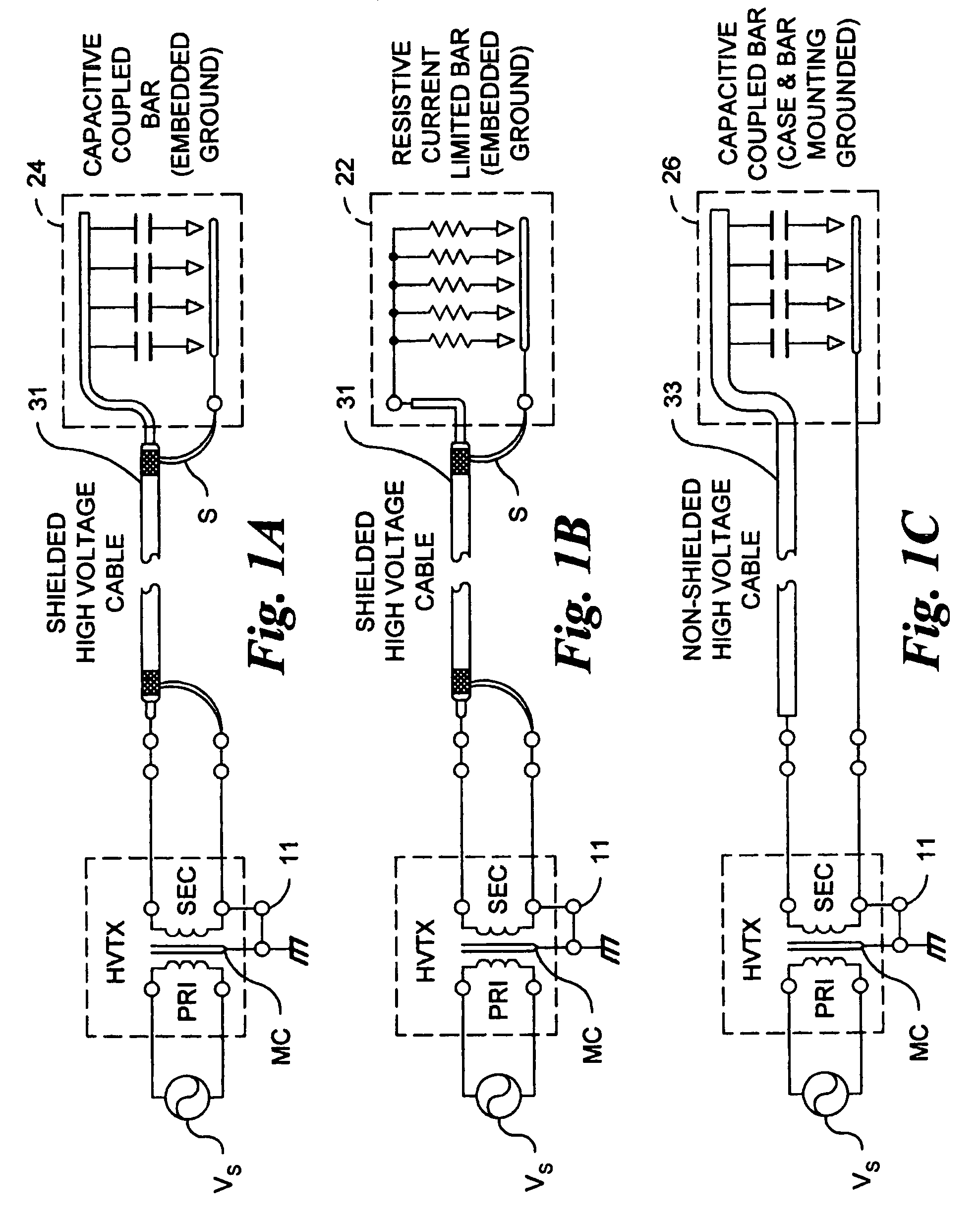 Alternating current monitor for an ionizer power supply