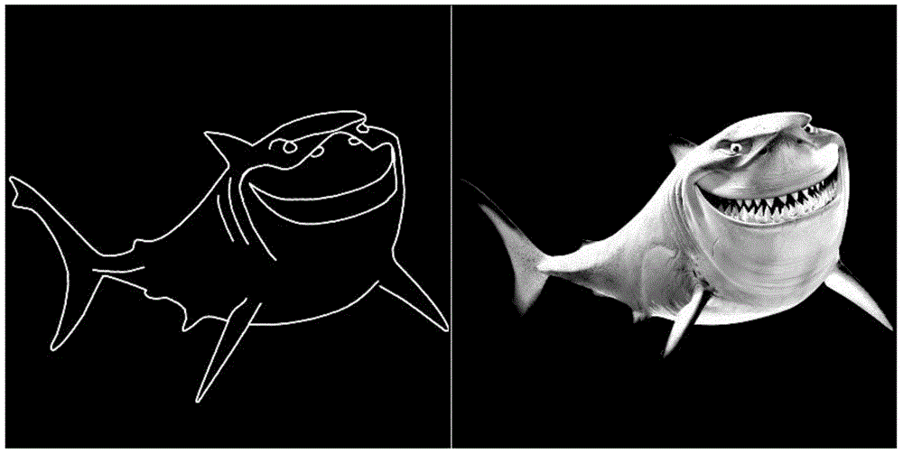 3D-printing-oriented halftone projection and model generation method